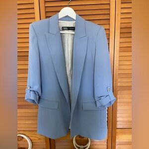 ZARA Blazer with Rolled up Sleeves
